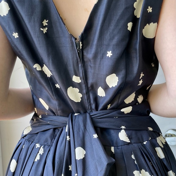 Silk Suzy Perette 50s Dress - Picture 4 of 4